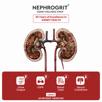 Nephrogrit - Kidney Wellness Syrup (Pack of 3) - Nephrogrit - Kidney Wellness